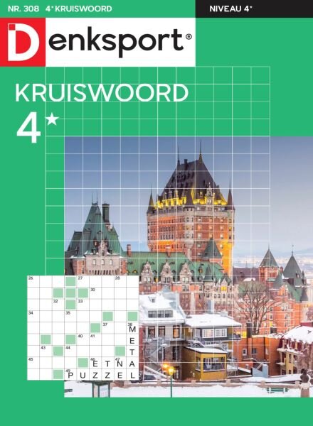 Denksport Kruiswoord 4 – 13 November 2025 Cover