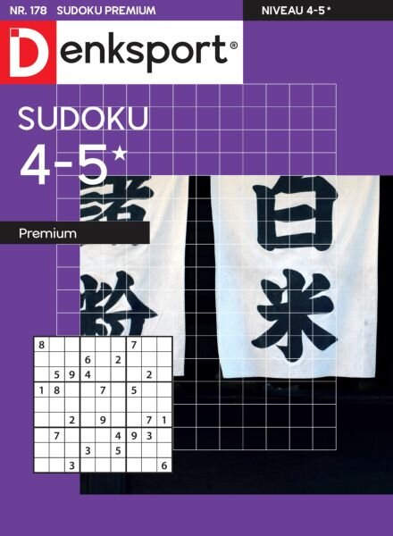 Denksport Sudoku 4-5 premium – 23 Oktober 2025 Cover