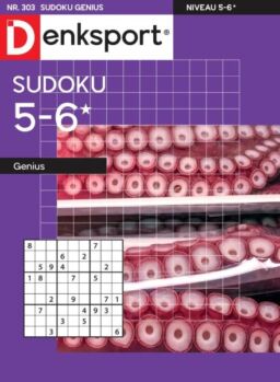 Denksport Sudoku 5-6 genius – 6 November 2025
