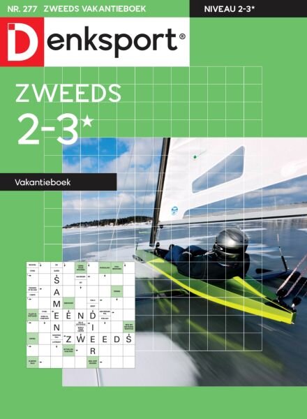 Denksport Zweeds 2-3 vakantieboek – 6 November 2025 Cover