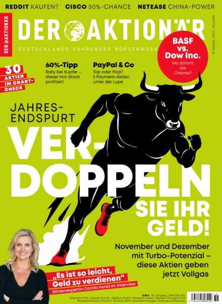 Der Aktionar – 06 November 2025 Cover