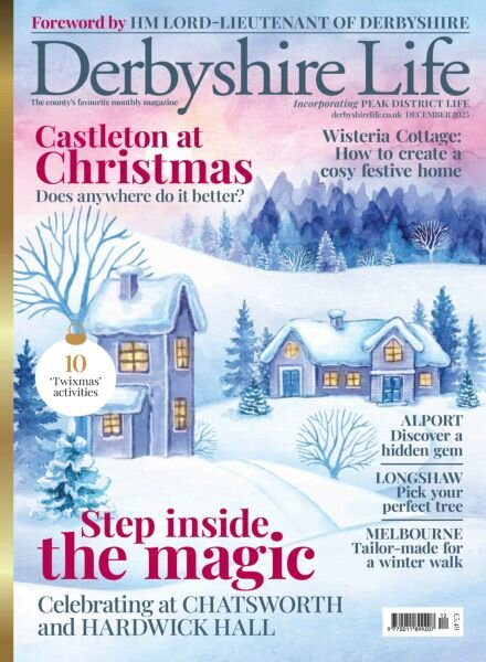 Derbyshire Life – December 2025 Cover