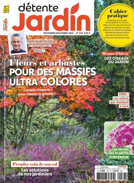 Detente Jardin – Novembre-Decembre 2025 Cover