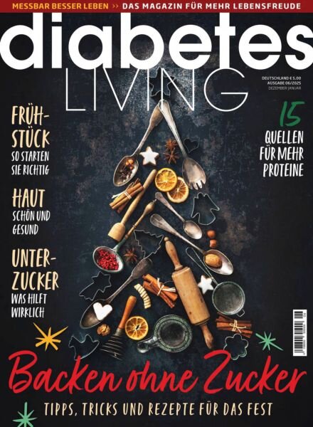 Diabetes Living Germany – Dezember 2025 – Januar 2026 Cover
