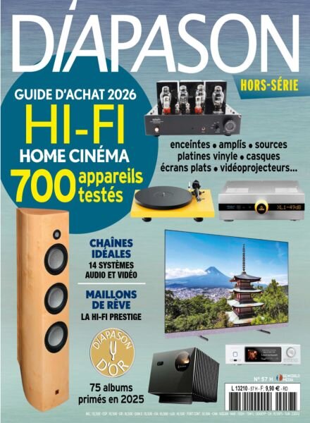 Diapason – Hors-Serie N 57 – Novembre 2025 Cover