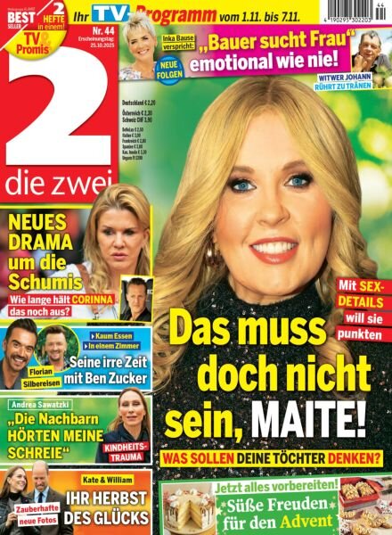 Die 2 – 25 Oktober 2025 Cover