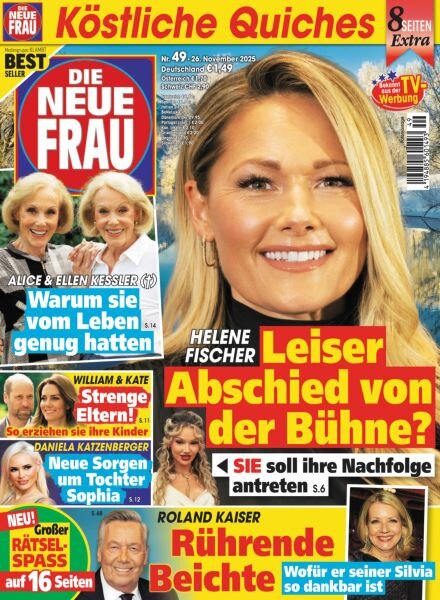 Die Neue Frau – 26 November 2025 Cover