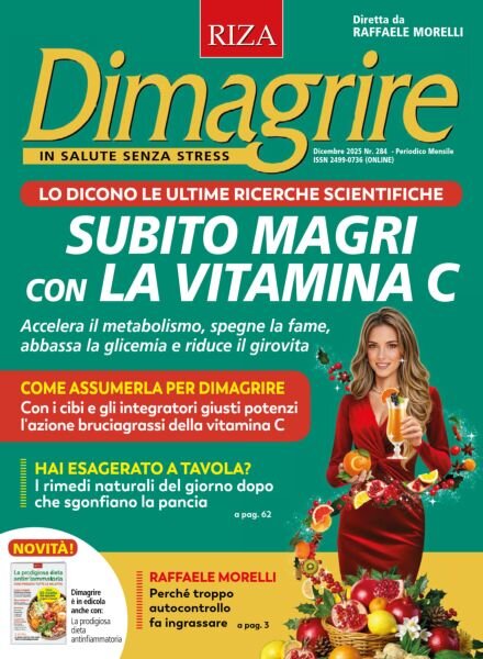 Dimagrire – Dicembre 2025 Cover