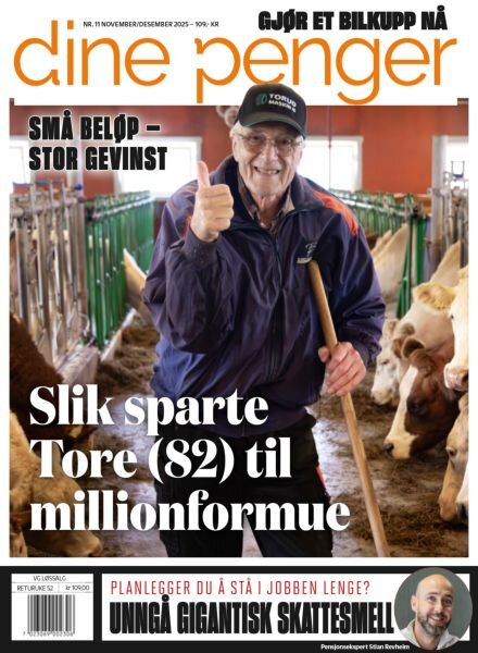 Dine Penger – November 2025 Cover
