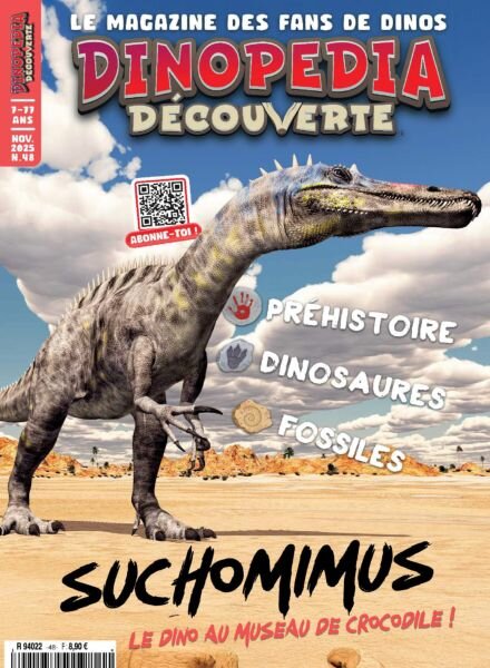 Dinopedia Decouverte – Novembre 2025 Cover