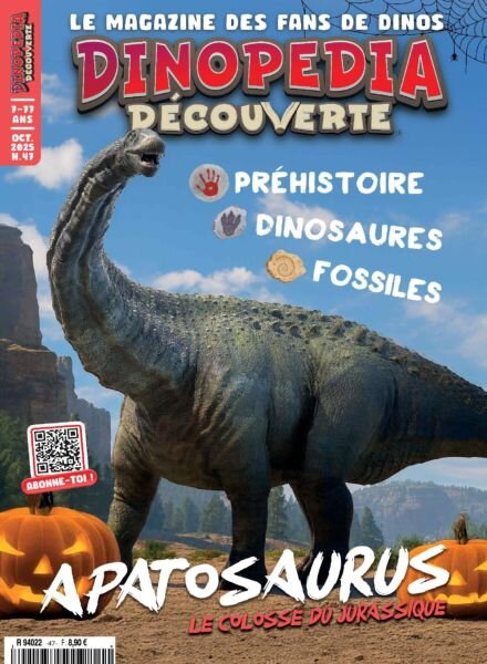 Dinopedia Decouverte – Octobre 2025 Cover