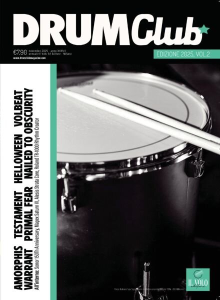 Drum Club Magazine – Novembre 2025 Cover
