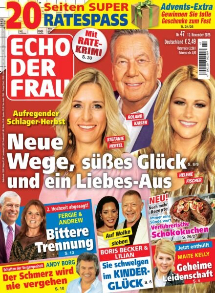 Echo der Frau – 12 November 2025 Cover