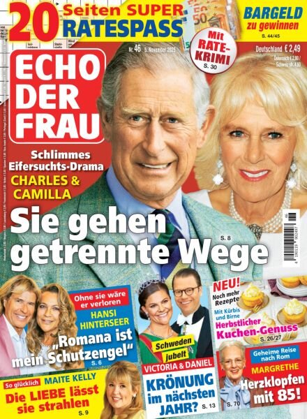 Echo der Frau – 5 November 2025 Cover