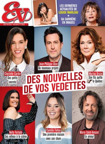 echos Vedettes – 1 Novembre 2025 Cover