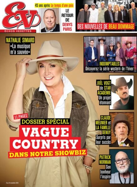 echos Vedettes – 8 Novembre 2025 Cover