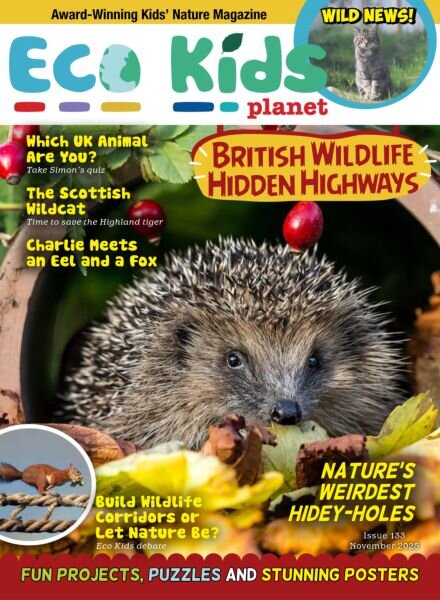 Eco Kids Planet – November 2025 Cover