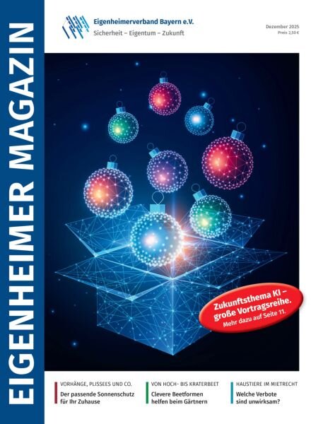 Eigenheimer Magazin – Dezember 2025 Cover