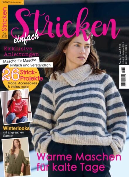 Einfach Stricken – 15 November 2025 Cover