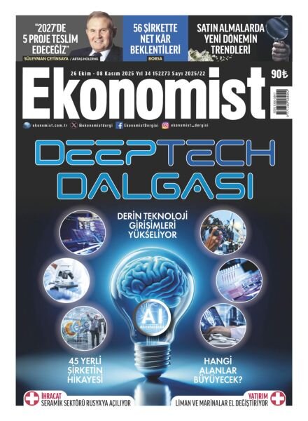 Ekonomist Turkiye – 26 Ekim 2025 Cover