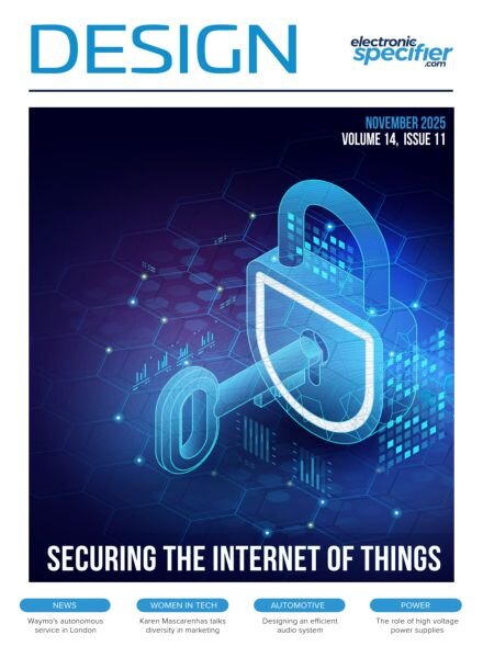 Electronic Specifier Design Magazine – November 2025 Cover