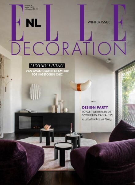 Elle Decoration Netherlands – 12 November 2025 Cover