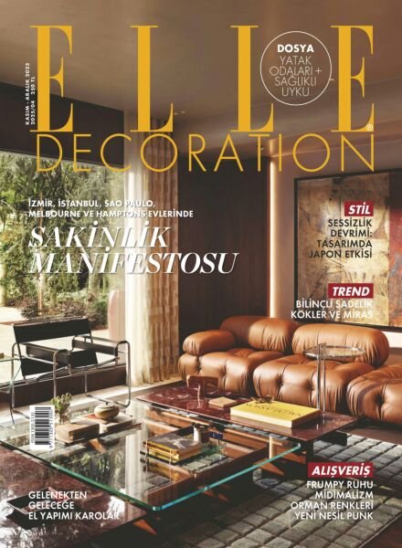 Elle Decoration Turkiye – Kasim 2025 Cover
