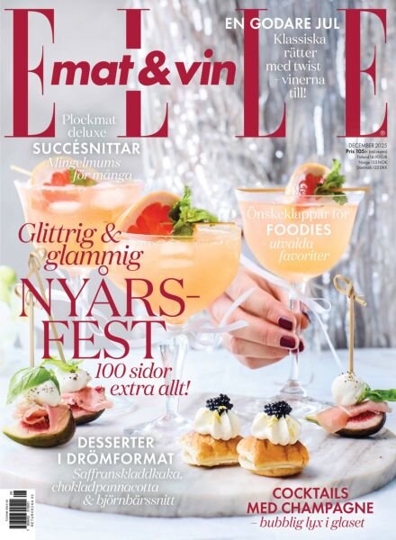 Elle Mat & Vin – November 2025 Cover