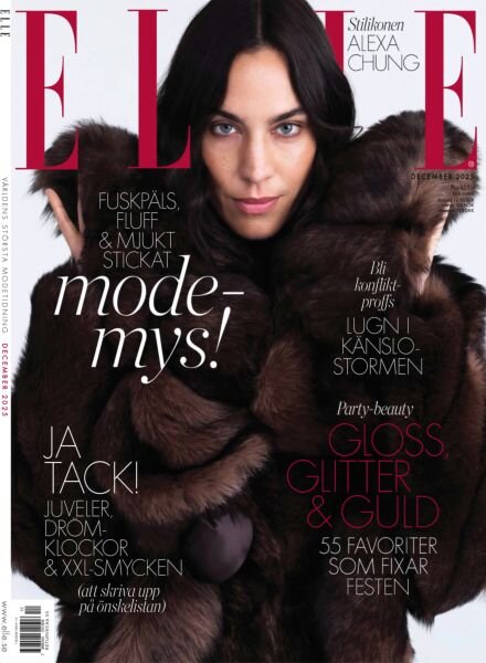 Elle Sverige – 1 December 2025 Cover