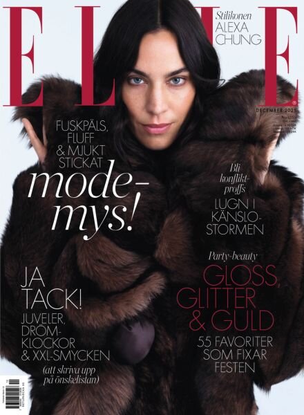 Elle Sverige – 12 November 2025 Cover