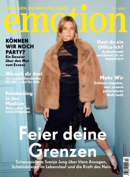 Emotion Germany – Dezember 2025 Cover
