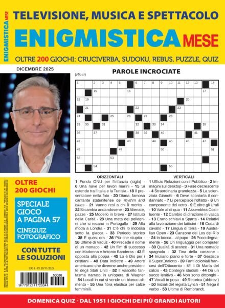 Enigmistica Mese – Dicembre 2025 Cover
