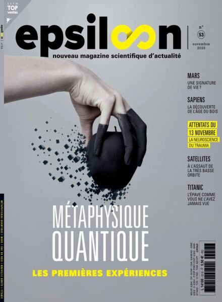 Epsiloon – Novembre 2025 Cover