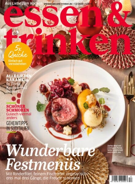 Essen & Trinken – Dezember 2025 Cover