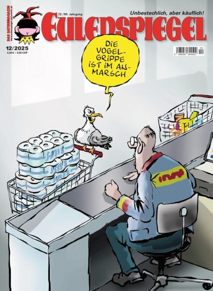 Eulenspiegel – Dezember 2025 Cover