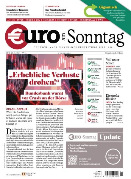 Euro am Sonntag – 14 November 2025 Cover