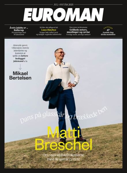 Euroman – Jul & Nytar 2025 Cover