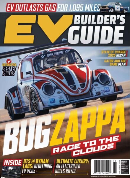 EV Builder’s Guide – Winter 2025 Cover