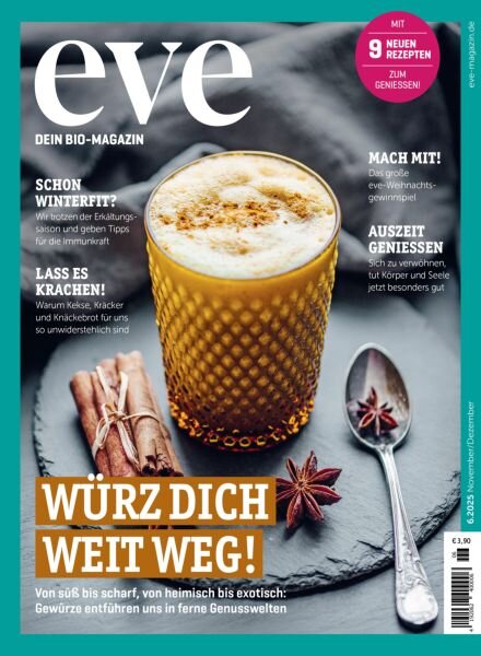 Eve Magazin – November-Dezember 2025 Cover