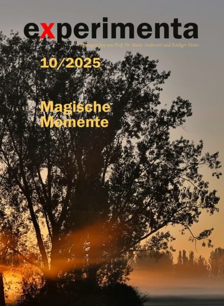 Experimenta – Nr 10 2025 Cover