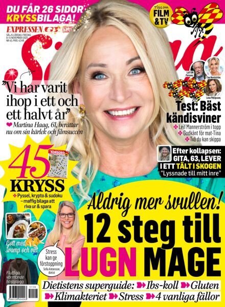Expressen Sondag – 8 November 2025 Cover