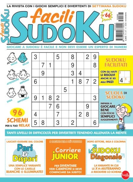 Facili Sudoku – Novembre 2025 Cover