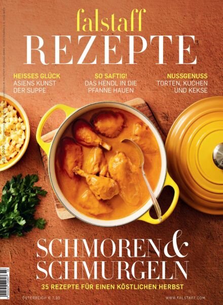 Falstaff Rezepte – Oktober 2025 Cover