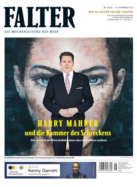 Falter Magazin – 12 November 2025 Cover