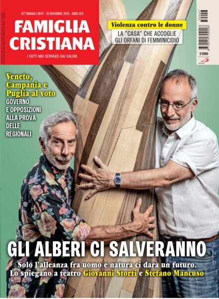 Famiglia Cristiana – 23 novemre 2025 Cover