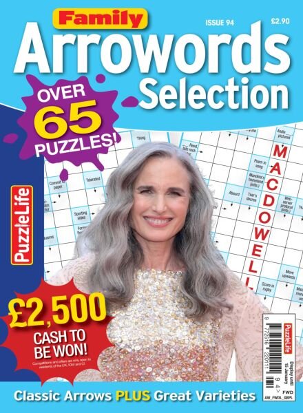 Family Arrowords Selection – November 2025 Cover