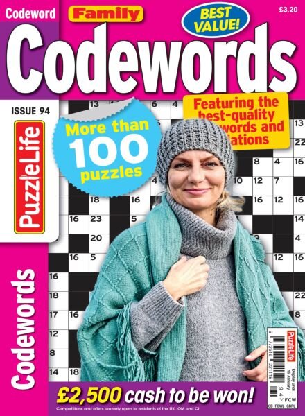 Family Codewords – November 2025 Cover