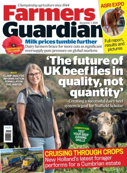 Farmers Guardian – 6 November 2025 Cover