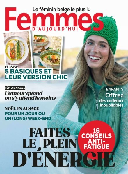 Femmes D’Aujourd’Hui – 20 Novembre 2025 Cover