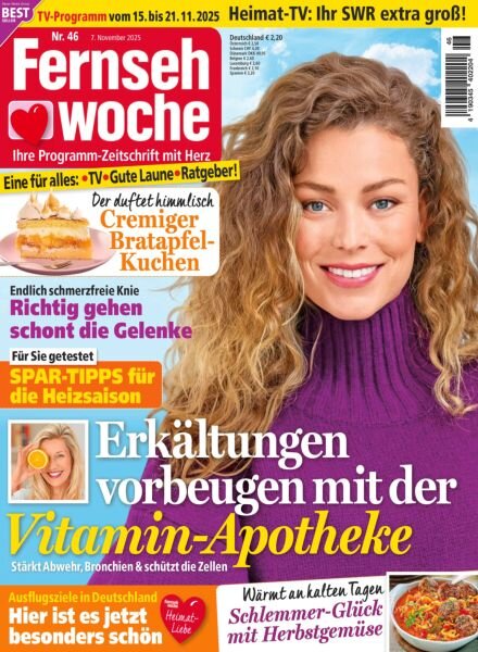 Fernsehwoche – 7 November 2025 Cover
